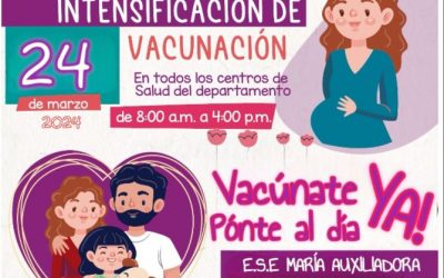 Segunda Jornada Intensificación de Vacunación